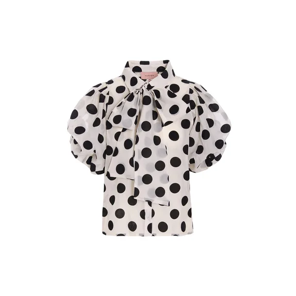 Hunkn - Bobby Shirt - White/dots
