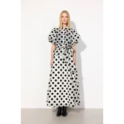 Hunkn - Bobby Shirt - White/dots