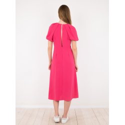 Neo Noir - Kjole - Bomba Solid Dress Pink
