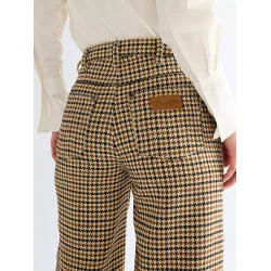 Wrangler - Bukser - Canyon Houndstooth Bison