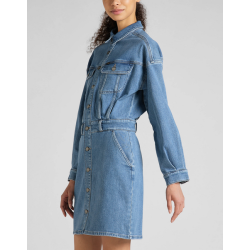 Lee - Kjole Button Down Dress Regular