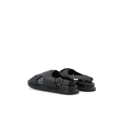 Ca'shott Copenhagen - Sandaler - Casamanda Cross Sandal - Black