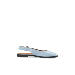 Ca'shott Copenhagen - Casdiana Sling Back Lak - Dusty Blue