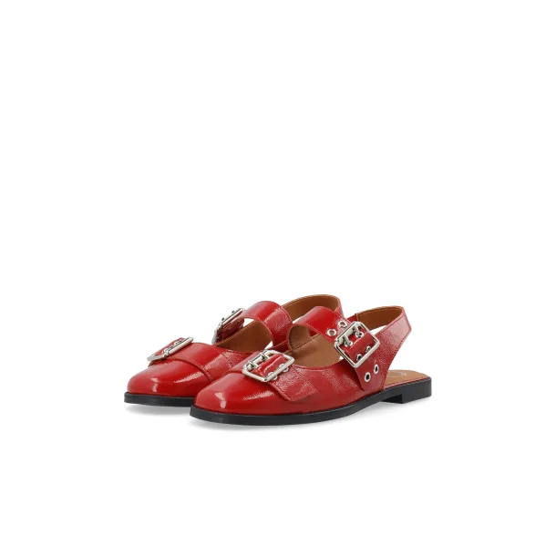 Ca'shott Copenhagen - Mary Jane Patent - Casdiana - Red