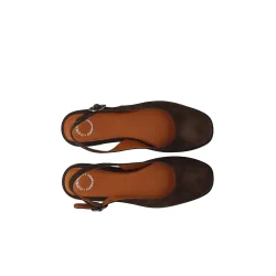 Ca'shott Copenhagen - Casdiana Sling Back Suede - Brown