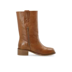 Ca'shott Copenhagen - Casvilma - Pull On Mid Cut Boot Tampa - Cognac