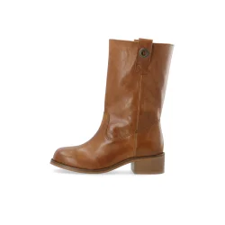 Ca'shott Copenhagen - Casvilma - Pull On Mid Cut Boot Tampa - Cognac