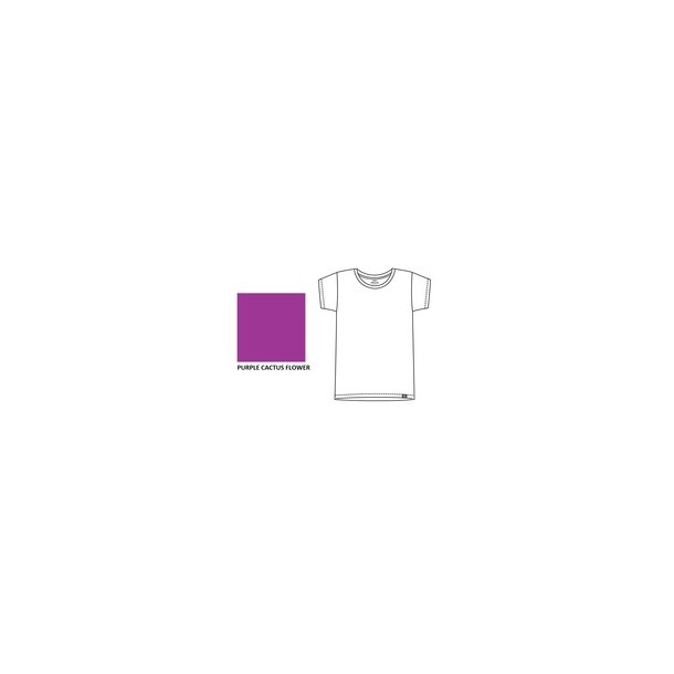 Mads Nrgaard - T-shirt - Organic Favorite Teasy tee - Purple Cactus Flower