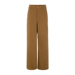 Hunkn - Bukser - Camden Wide Trousers - Brown