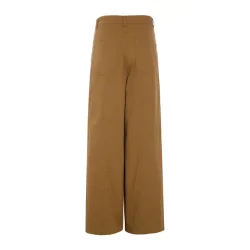 Hunkn - Bukser - Camden Wide Trousers - Brown