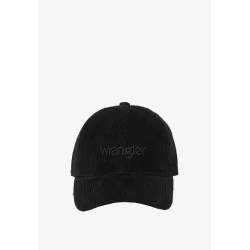 Wrangler - Kasket - Corduroy Cap - Black
