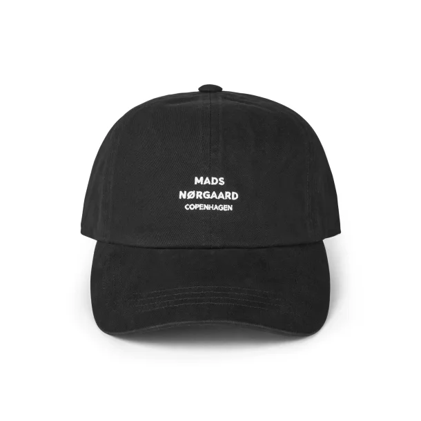 Mads N�rgaard - Soft Twill Cash Cap - Black