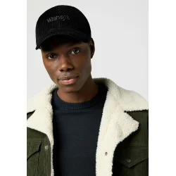 Wrangler - Kasket - Corduroy Cap - Black