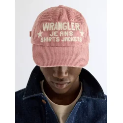 Wrangler - Kasket - Corduroy Cap - Rosa