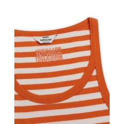 Mads Nrgaard - Top - 2x2 Cotton Stripe Carry Top -  Puffins Bill/Cloud Dance