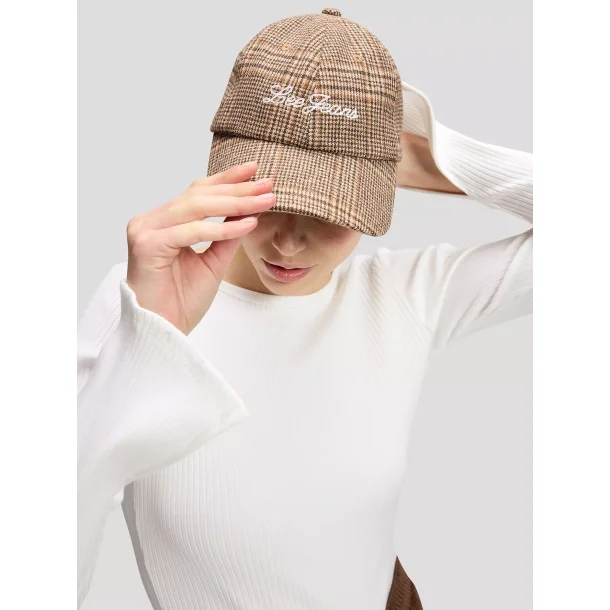 Lee - Kasket - Check Cap Ternet brun