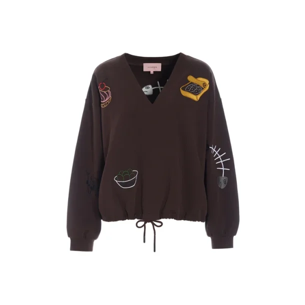  Hunk�n - Chili Blouse - Brown