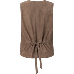 Depeche - Vest - Ruskind 50508  - Mud