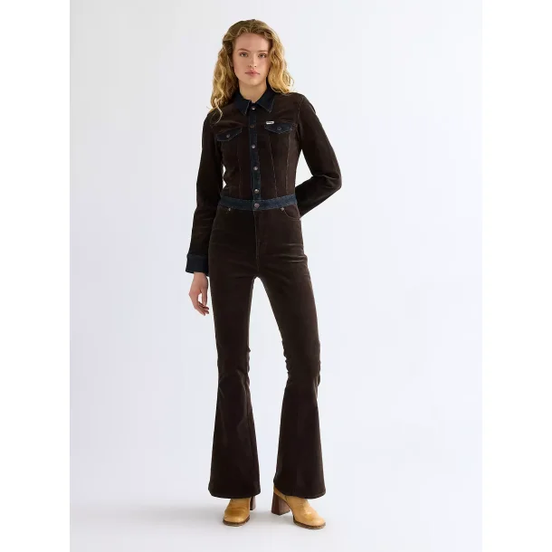 Wrangler - Buksedragt - Montana Coverall - Chocolate Torte