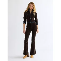 Wrangler - Buksedragt - Montana Coverall - Chocolate Torte
