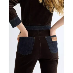 Wrangler - Buksedragt - Montana Coverall - Chocolate Torte