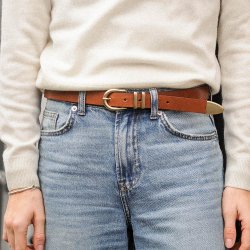 Bosswik - Blte - Western - D10210/25 - Sort/ Cognac