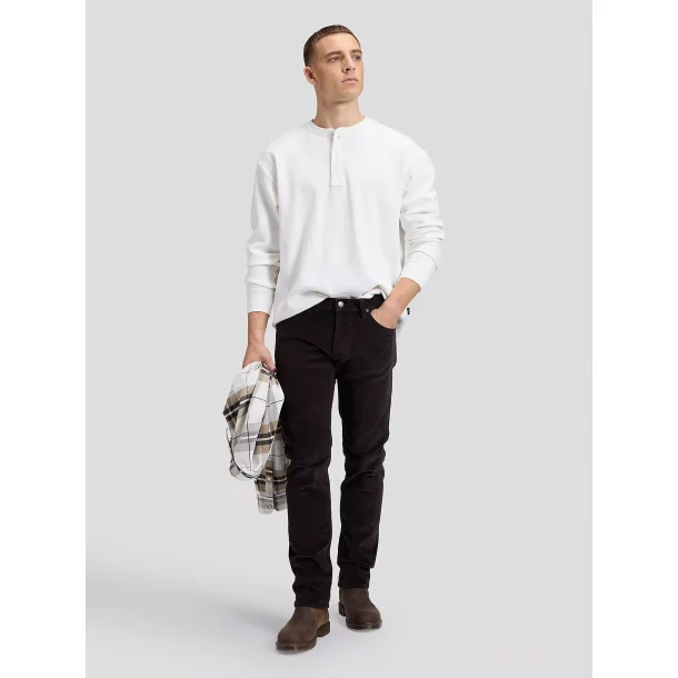  Lee - Fl�jlsbukser - Daren Regular Zip Chocolate Torte