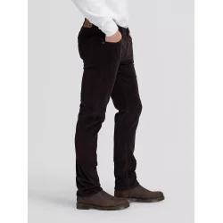  Lee - Fl�jlsbukser - Daren Regular Zip Chocolate Torte