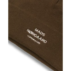 Mads Nrgaard - Hue - Isak Ambas Logo Beanie - Demitasse