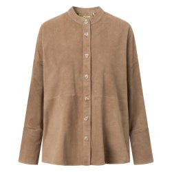 Depeche - Skindskjorte - Ruskind - 50850 Desert Sand