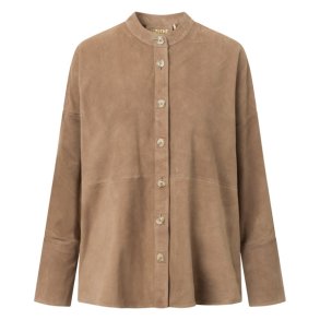 Depeche - Skindskjorte - Ruskind - 50850 Desert Sand