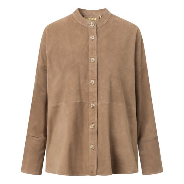 Depeche - Skindskjorte - Ruskind - 50850 Desert Sand