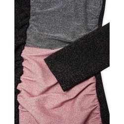 Mads Nrgaard - Kjole - Dion Max Dress - Glitter Stretch - Metallic Mix Winetasting