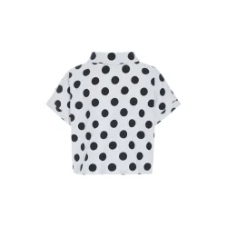 Hunk�n - Divina Shirt - White/dots