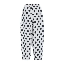 Hunk�n - Bukser Divina Trousers - White W.Dots
