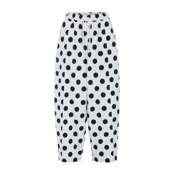Hunk�n - Bukser Divina Trousers - White W.Dots
