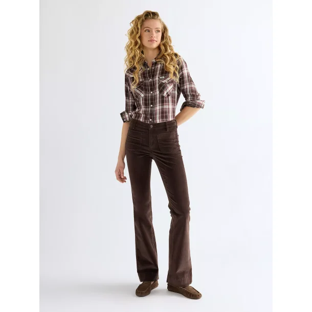 Wrangler - Jeans Flare - Chocolate Torte