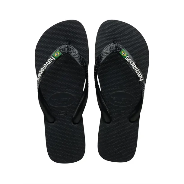 Havaianas - Klipklapper - Brazil Logo Black