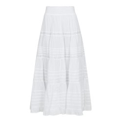 Neo Noir - Nederdel Felicia S Voile - White