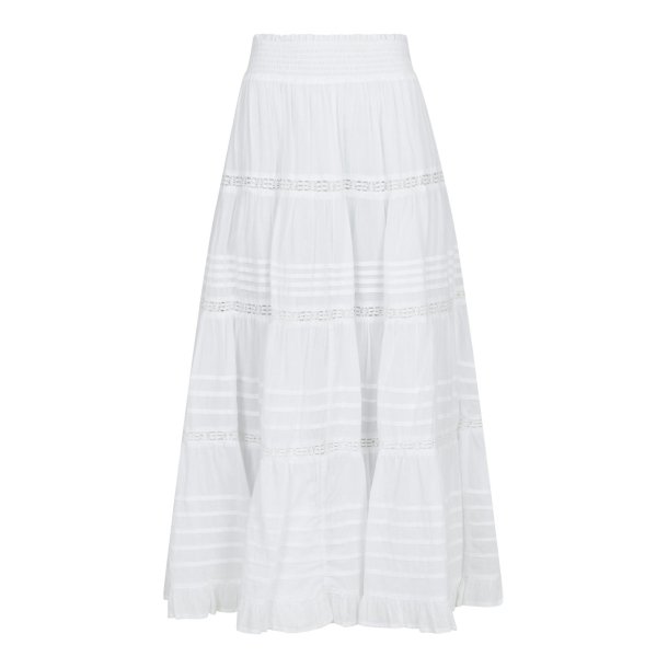 Neo Noir - Nederdel Felicia S Voile - White
