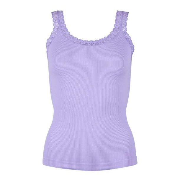 Tim &amp; Simonsen - Rib top - Frida Lavendel