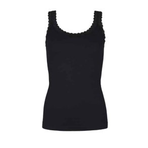 Tim & Simonsen - Rib top - Frida Sort