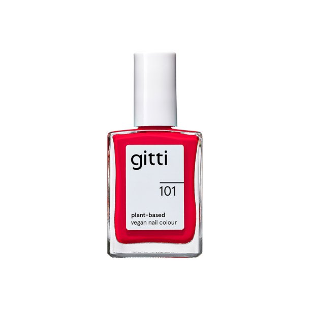 Gitti - Neglelak 101 - Fiery Red, 15 ml