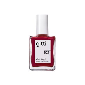 Gitti - Neglelak 102 - Classic Red, 15 ml