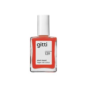  Gitti - Neglelak 139 - Fiery Orange Red, 15 ml