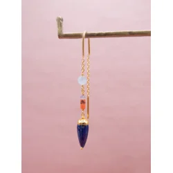 Craft Sisters - rering No.27 - Blue Lapis - 1 stk.