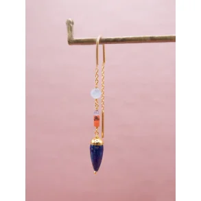 Craft Sisters - rering No.27 - Blue Lapis - 1 stk.