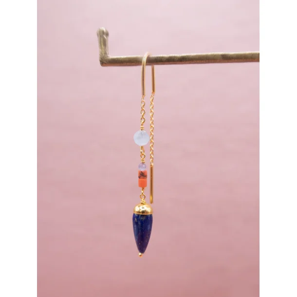 Craft Sisters - rering No.27 - Blue Lapis - 1 stk.