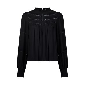 Neo Noir -  Skjortebluse - Gable Blouse - Black