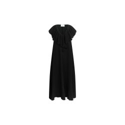 Mads Nrgaard -  Kjole - Gaze Lardini Dress - Black